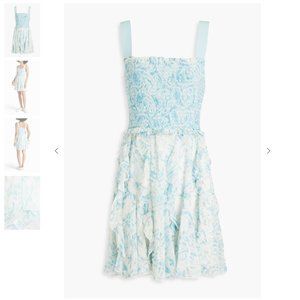 Alice + Olivia Jocelyn Ruffle Mini Dress